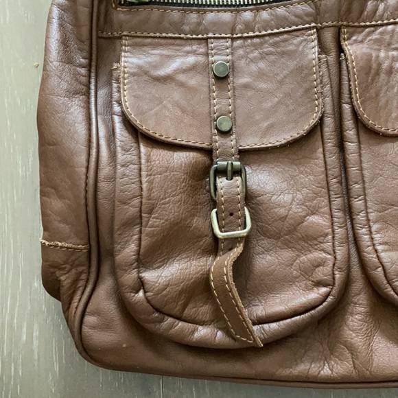 Campomaggi Italian Leather Messenger Bag Purse - Picture 3 of 10